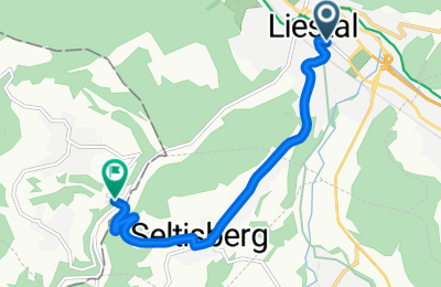 Route in der Bikemap App öffnen