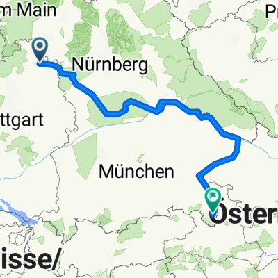 Rothenburg o.T. - Berchtesgaden