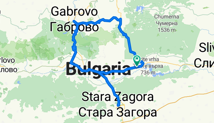 Ст.Загора-Трявна-Шипка-Ст.Загора