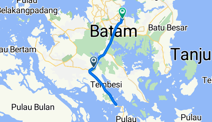 TOP 100 - Jembatan 1 Barelang - Batam Center