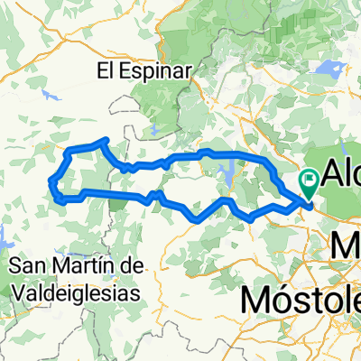 LAS ROZAS, PUERTO GALAPAGAR, EÑ ESCORIAL, CRUZ VERDE, NAVAS DEL MARQUES, HOYO DE PINARES, ROBLRDO DE CHAVELA, NAVALAGAMELLA, VALDEMORILLO, V. DEL PARDILLO. LAS 