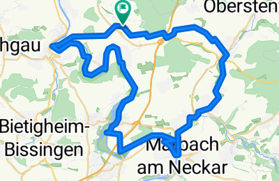 Route in der Bikemap App öffnen