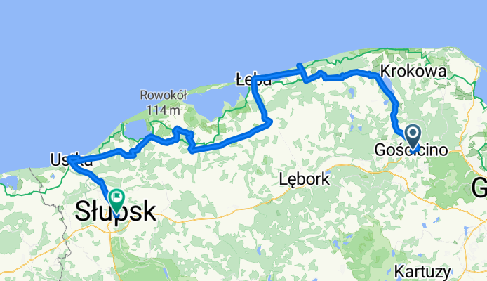 wejherowo, łeba, ustka, słupsk