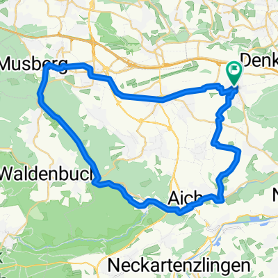 Neuhausen - Siebenmühlental - Rundweg