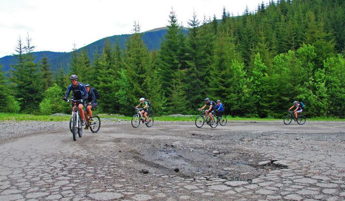 Photo 1 of the Bikemap route "Transalpina - 31 maja 2013" Photo 1 of the Bikemap route "Transalpina - 31 maja 2013"