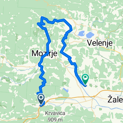 Vransko-Čreta-Nazarje-Bele vode- Topolšica-Šoštanj-Polzela