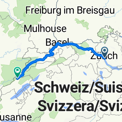 Zürich - La Chaux-de-Fonds
