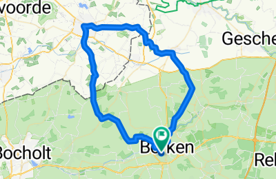 Route in der Bikemap App öffnen