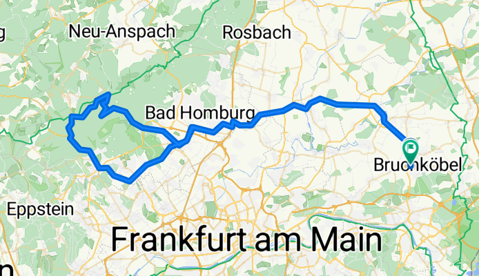 Bruchköbel-Gr. Feldberg und zurück