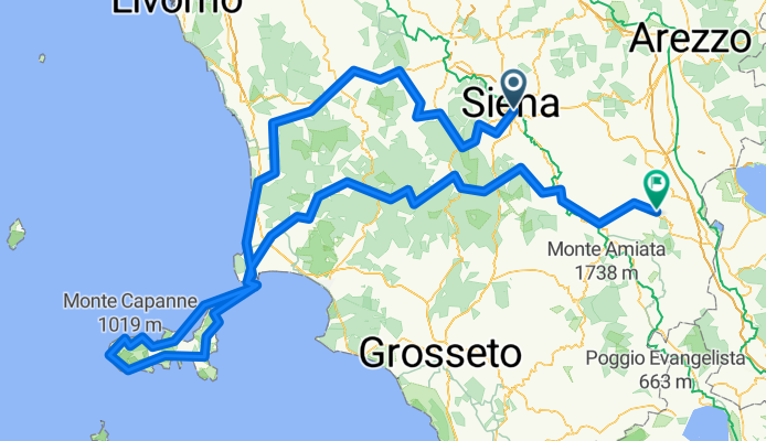 18B sienne - volterra san vincenzo - buonconvento