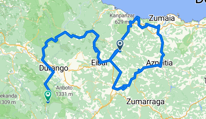 elgoibar-elosu-itziar atzetik-ixua-balcon-urkiola