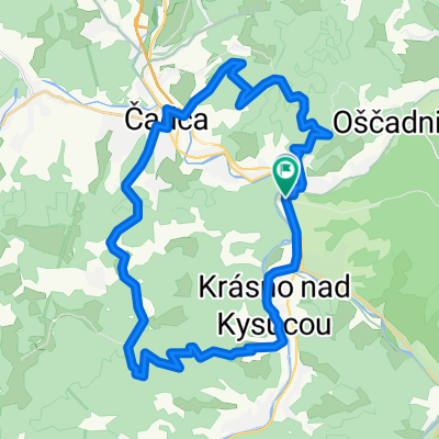 cez Oscadnicu, Husarik, Chotárny kopec