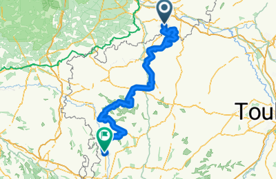 Route in der Bikemap App öffnen