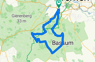 Route in der Bikemap App öffnen