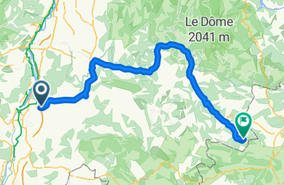 Route in der Bikemap App öffnen