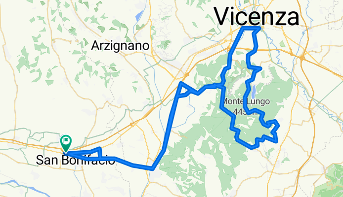 Soave - barbarano-crosara-lapio-arcugnano-monteberico-rientro soave