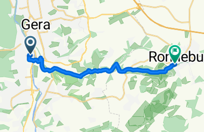 Route in der Bikemap App öffnen