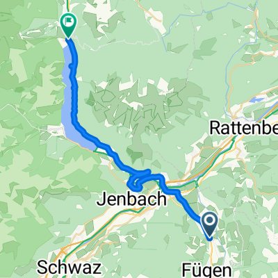 Fugen to Klaustalgraben