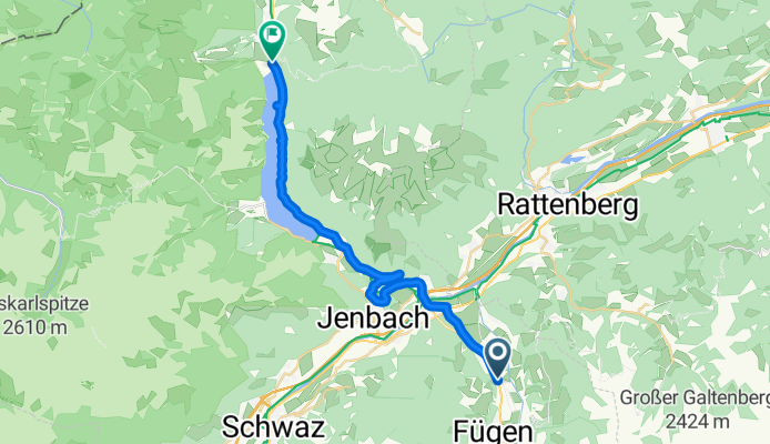 Fugen to Klaustalgraben