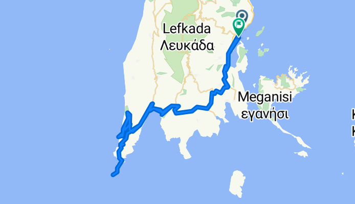 Nydri-Apollo's Temple-Porto Katsiki-Nydri