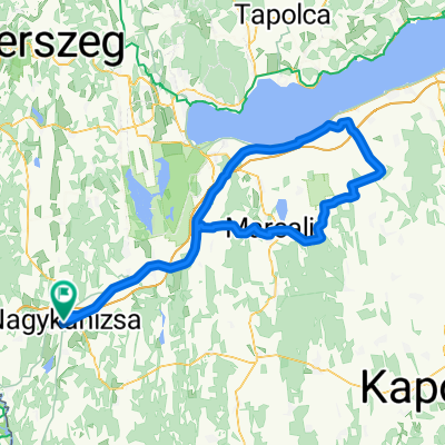 Kanizsa-Sávoly-Marcali-Nikla-Lengyeltóti-Fenyves-Kanizsa