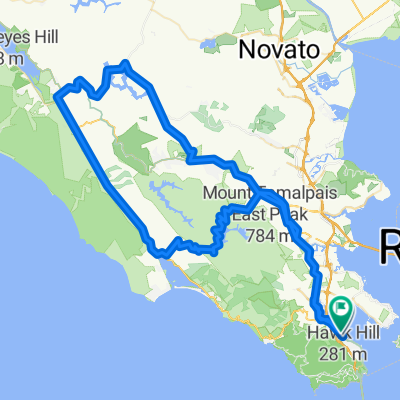sausalito bolinas pt reyes nicasio loop