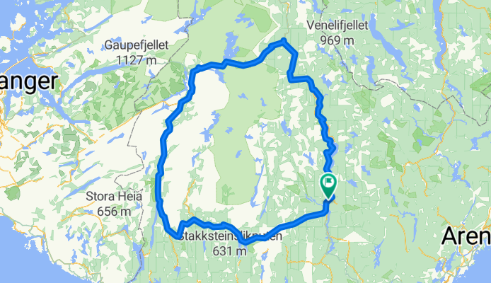 Norwegen Setesdal