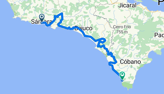 samaran to playa mal pais