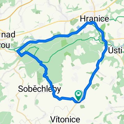 Býškovice-Helfštýn-Hranice-Býškovice