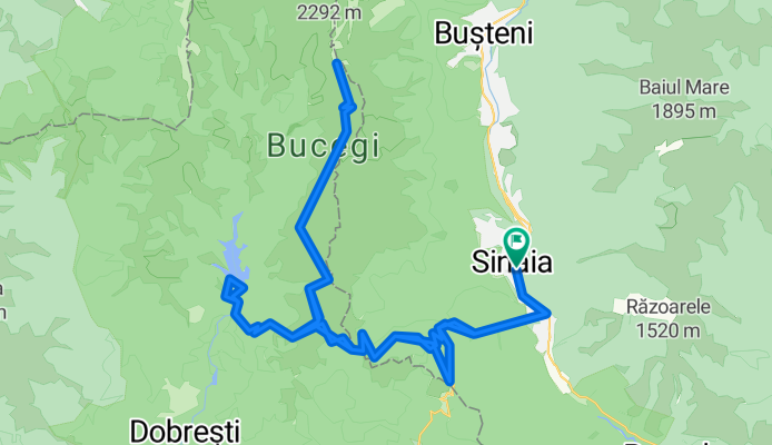 sinaia-sfinxul-lac bolboci-retur sinaia