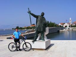 Hebe Bild 2 entlang der Bikemap-Route "Vir - Nin (Chorvátsko)-just north of zadar" hervor