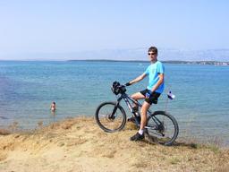 Hebe Bild 6 entlang der Bikemap-Route "Vir - Nin (Chorvátsko)-just north of zadar" hervor