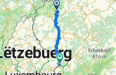 Route in der Bikemap App öffnen
