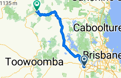 Route in der Bikemap App öffnen