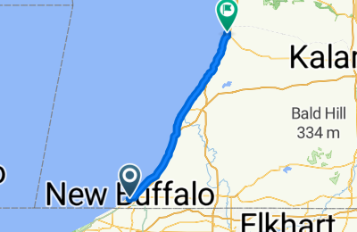 Route in der Bikemap App öffnen