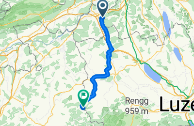 Route in der Bikemap App öffnen