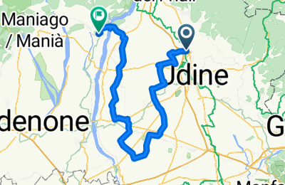 Route in der Bikemap App öffnen