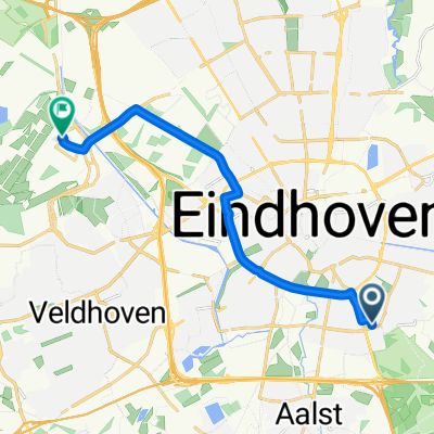 warmshowers naar vliegveld