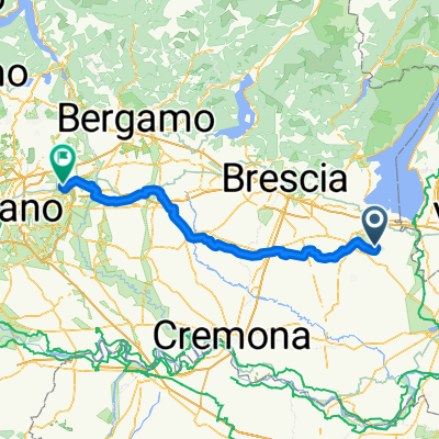 Castiglione - Gorgonzola via Soncino - Caravaggio