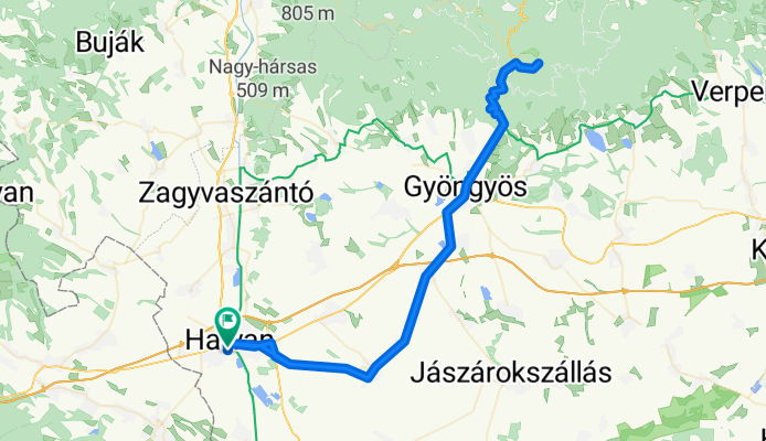 Hatvan-Kékestető-Hatvan