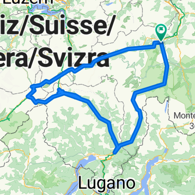 Bernhardino - San Gotthard - Nuefenen - Grimsel - Furka - Oberalppass