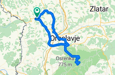 Route in der Bikemap App öffnen