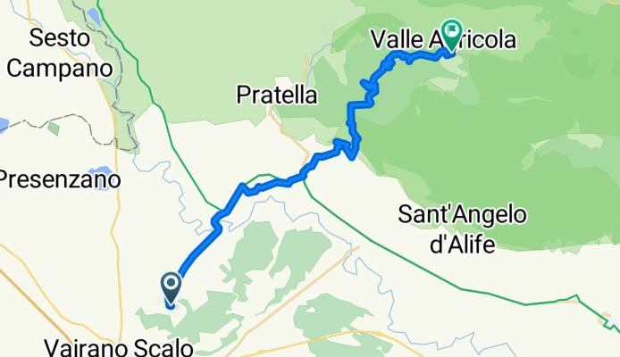 Salita per Valle Agricola
