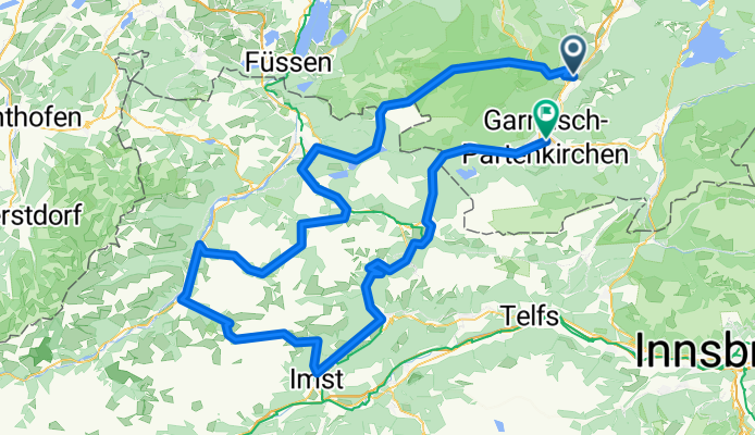 Ettal-Namlos-Hahntennjoch