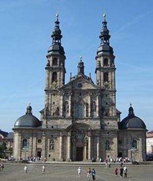 Punto saliente 1 lungo il percorso Bikemap "Fulda Radweg Gersfeld - Fulda"