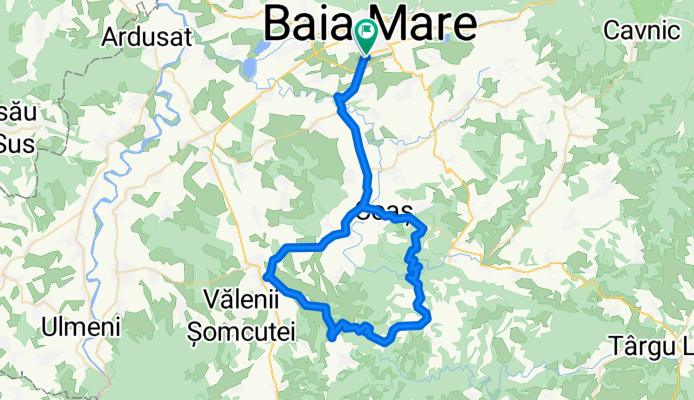 traseu Baia Mare Codrul Butesei  Intrerauri  Coas   Baia Mare