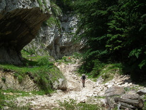Hebe Bild 5 entlang der Bikemap-Route "Dambovicioara" hervor