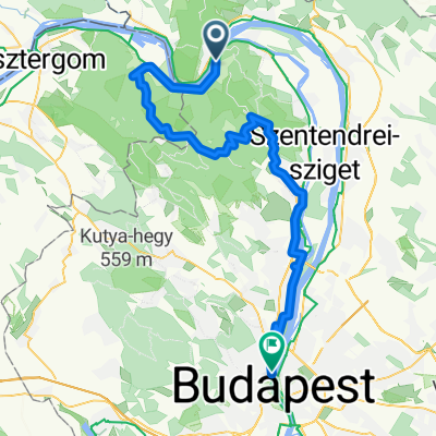 Visegrád - Pilismarót - Szentendre - Budapest