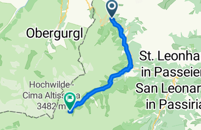 Route in der Bikemap App öffnen