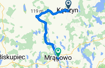 Route in der Bikemap App öffnen